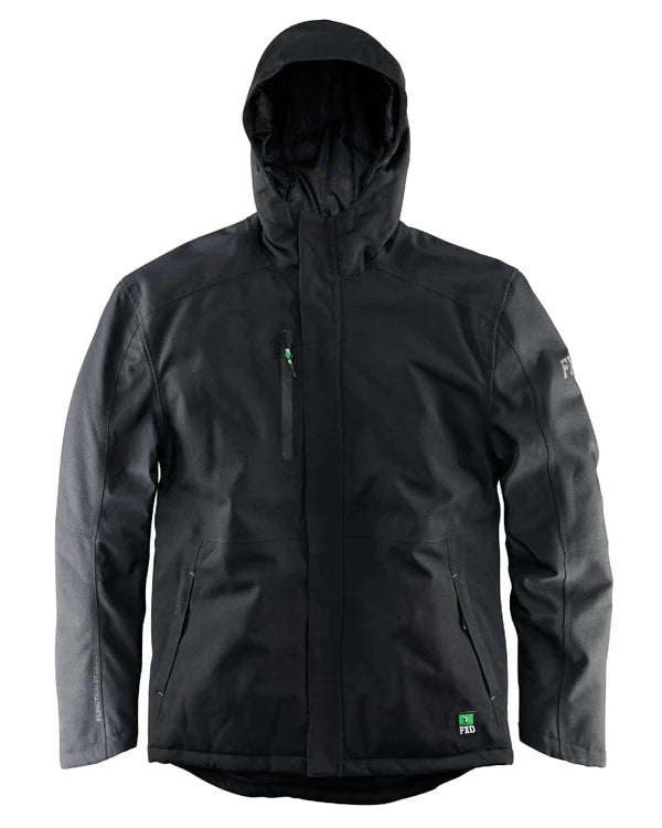 Insulated waterproof work outlet jacket