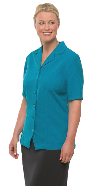 City Collection Ladies Ezylin Overblouse S/S - 2149
