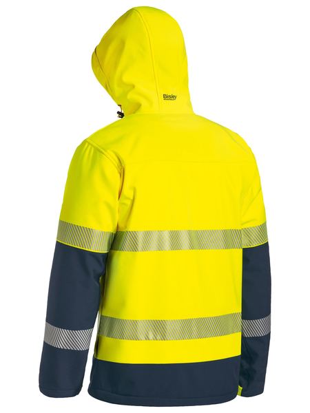 Bisley HiVis Taped Ripstop Bonded Fleece Jacket - BJ6934T