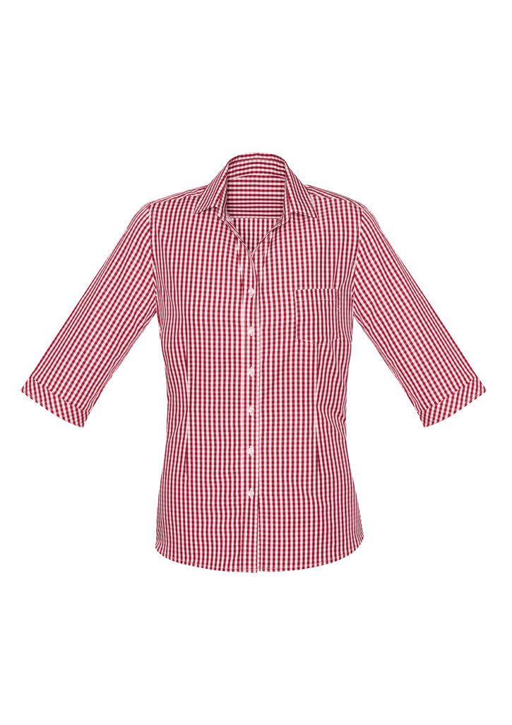 Biz Corporates Ladies Springfield 3/4 Sleeve Shirt - 43411