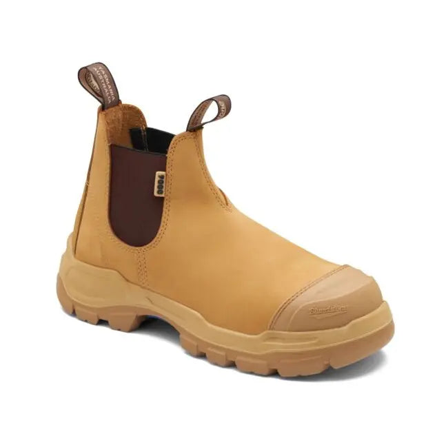 Blundstone RotoFlex Nubuck Elastic Side Nitrile Safety Boot - 9000