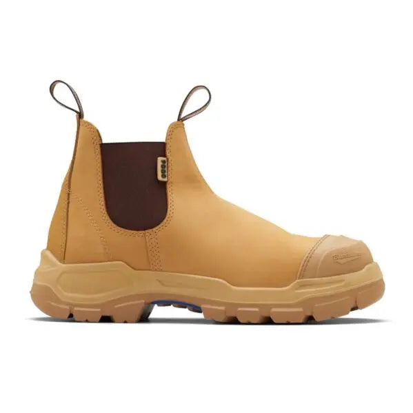 Blundstone RotoFlex Nubuck Elastic Side Nitrile Safety Boot - 9000