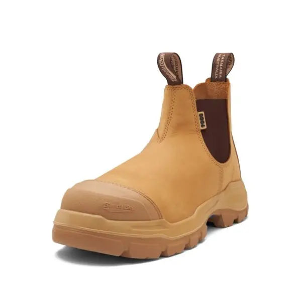 Blundstone RotoFlex Nubuck Elastic Side Nitrile Safety Boot - 9000