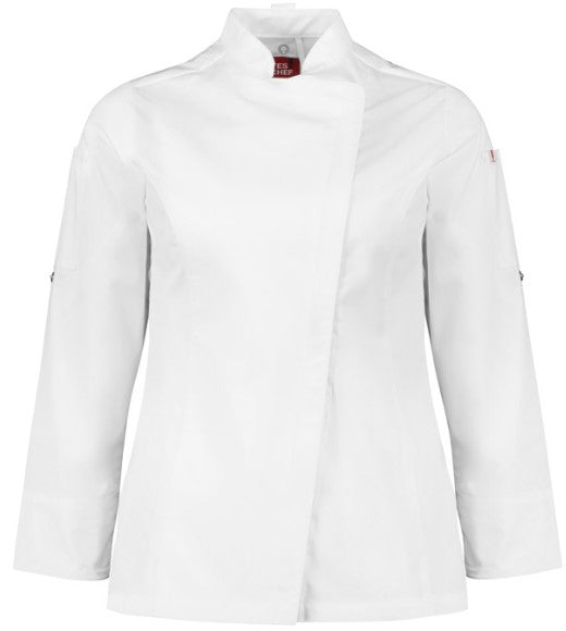 Biz Collection Ladies Alfresco Zip L/S Chef Jacket - CH330LL