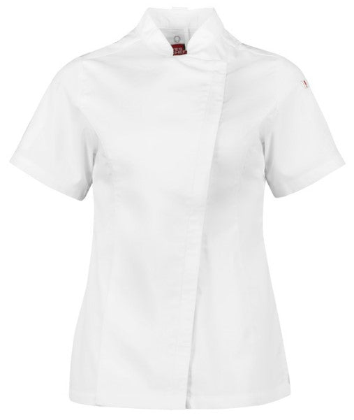 Biz Collection Ladies Alfresco Zip S/S Chef Jacket - CH330LS