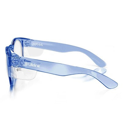 Safe Style Cruisers Blue Frame /Clear UV400 - CRBLC100
