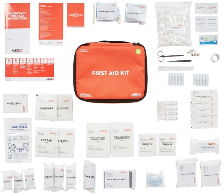 MEDIQ Essential First Aid Kit Vehicle Soft Pack - FAEVS