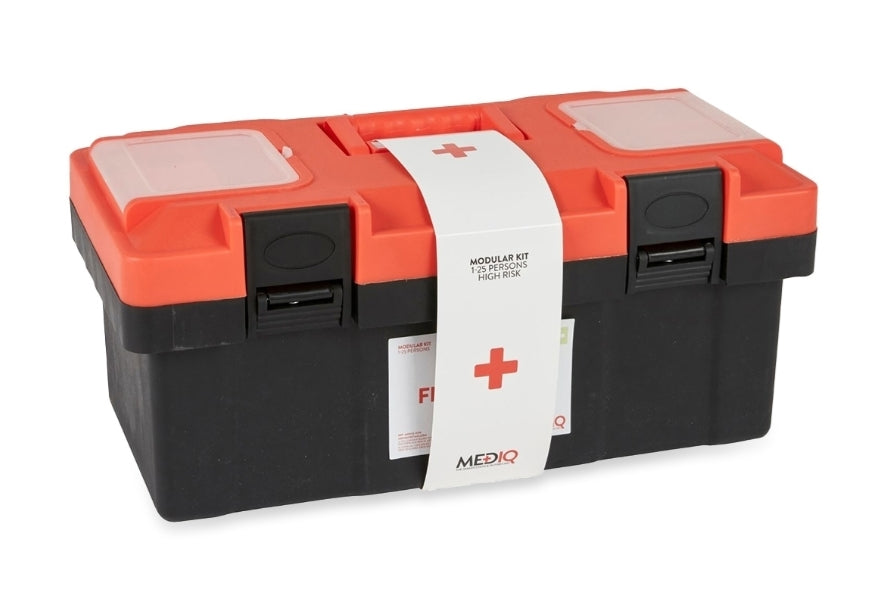 MEDIQ Essential Workplace Response First Aid Kit Tackle Box - FAEWT