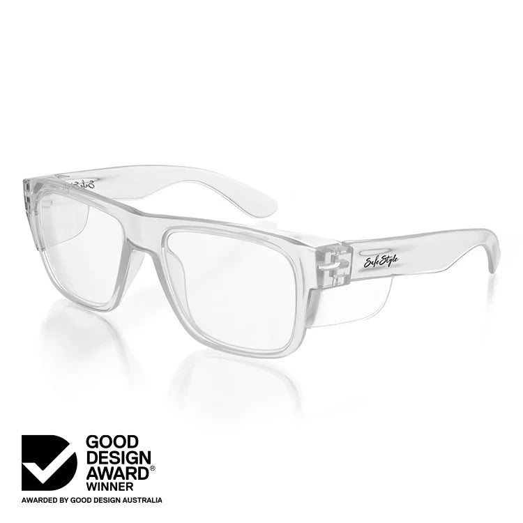 Safe Style Fusions Clear Frame/Clear UV400 FCC100