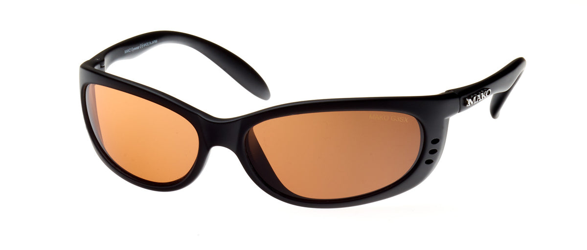 MAKO SLEEK SMK9371 MtBlk Glass Copper Photochromic