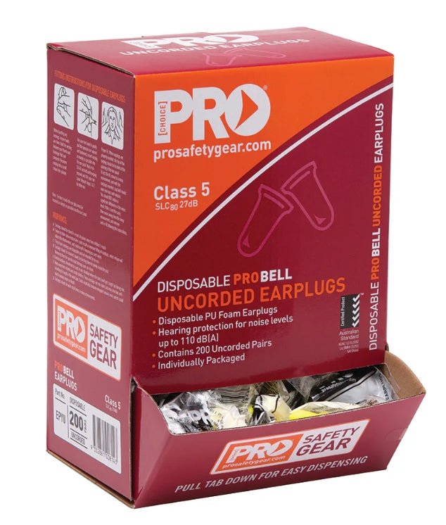 PROBELL UNCORDED EARPLUGS EPYU