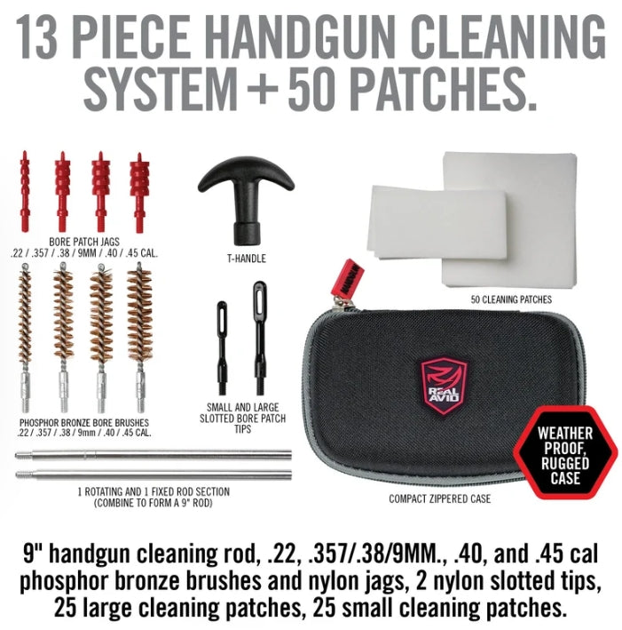 Real Avid Gun Boss Handgund Cleaning Kit