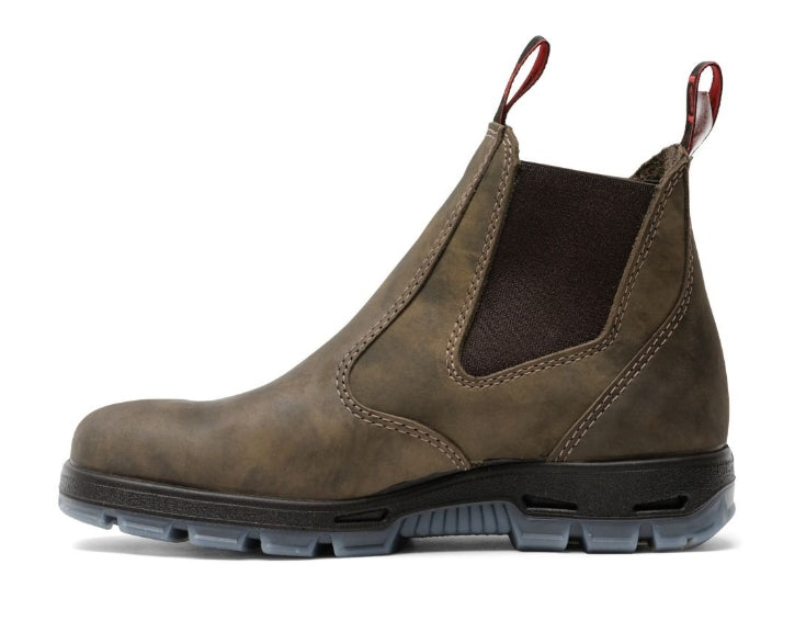Redback Bobcat Elastic Sided Non-Safety Boot - UBIB  IRONBARK