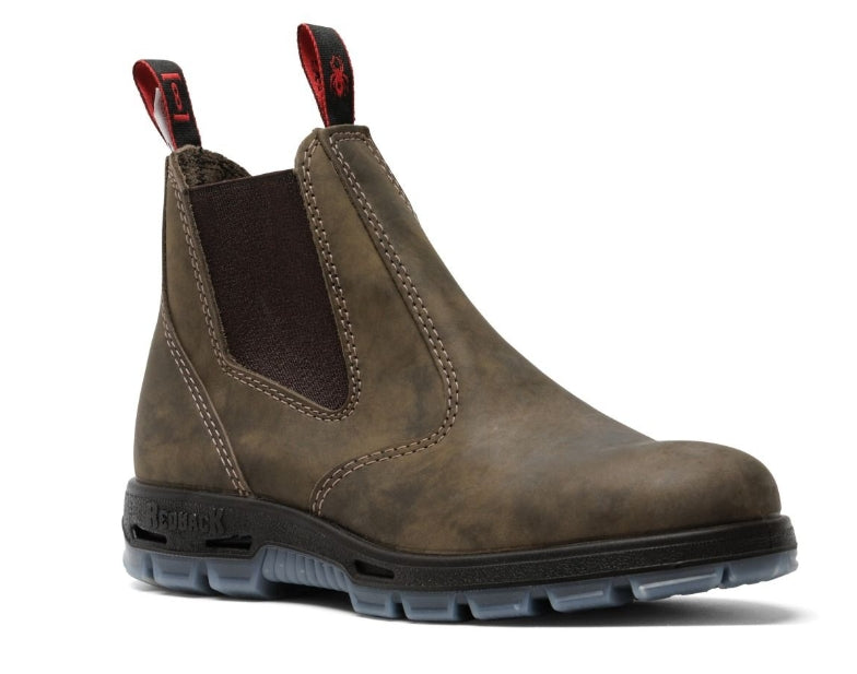 Redback Bobcat Elastic Sided Non-Safety Boot - UBIB  IRONBARK