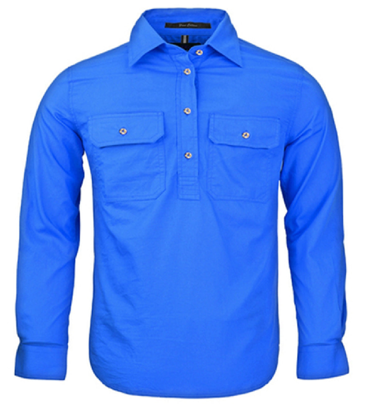 Pilbara Kids Closed Front L/S Shirt - RM400CF