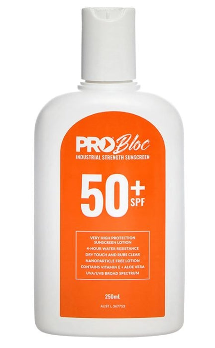 PROBLOC 50+ SUNSCREEN 250ml BOTTLE SS250-50