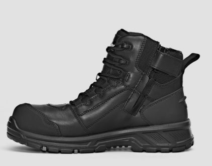 Syzmik UltraFort 5Z Mid Zip Sided Composite Safety Boot - ZFL501