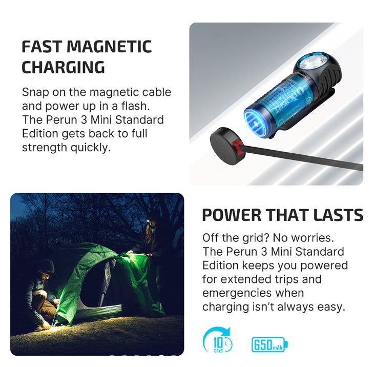 Olight Black Perun 3 mini