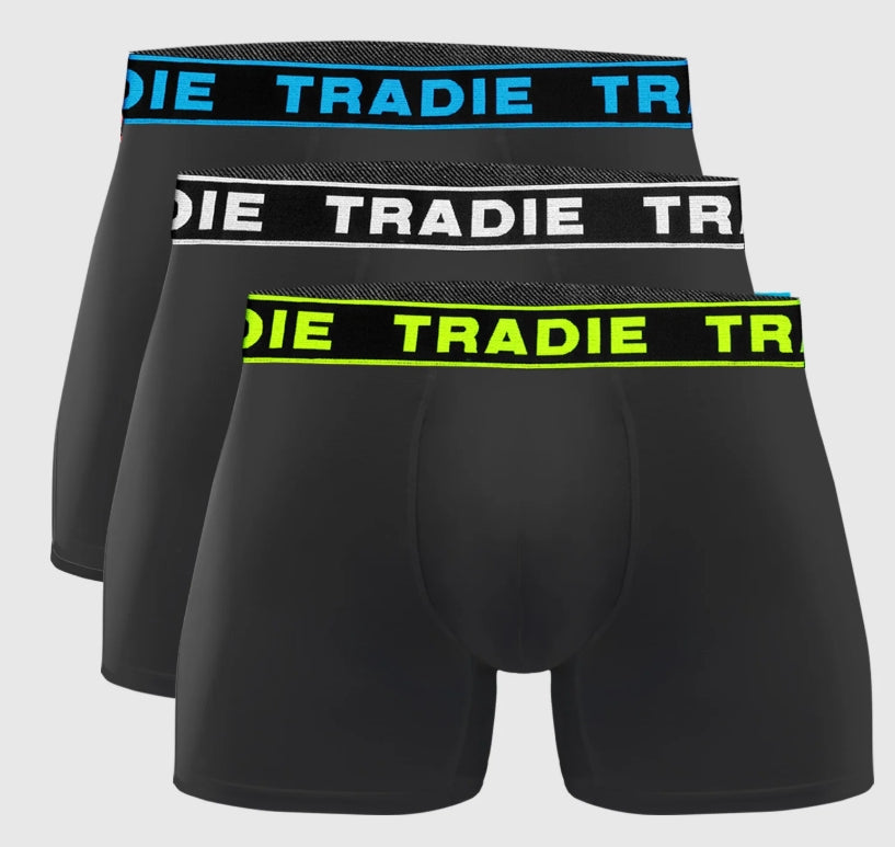 Tradie 3pk Bamboo Fitted Trunk MJ5228SK3