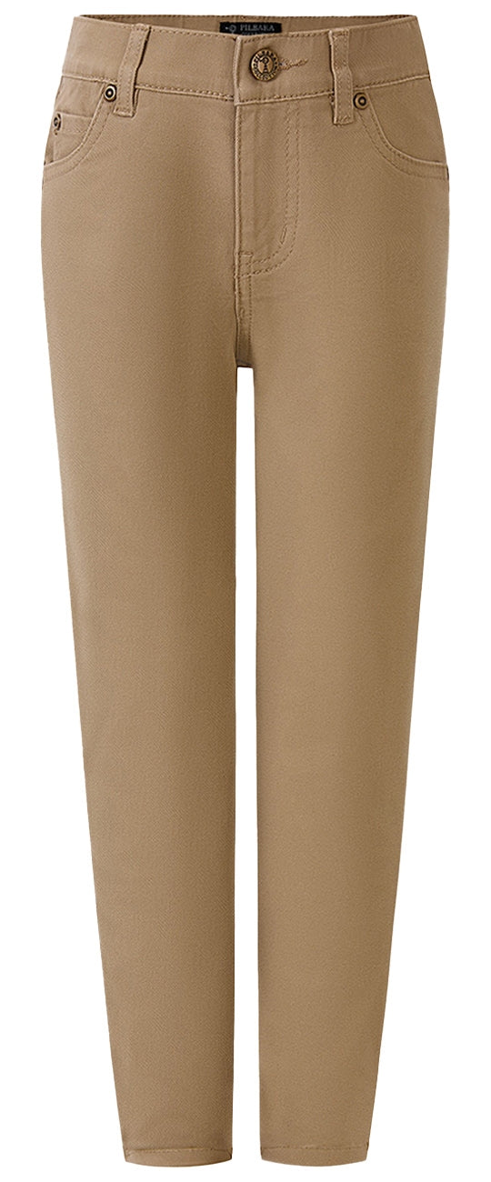 RMPC144 Pilbara Children's Cotton Stretch Jean Wheat Y0
