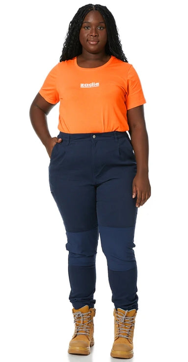 Zadie Ladies High Waisted Workz Pant - Z01P