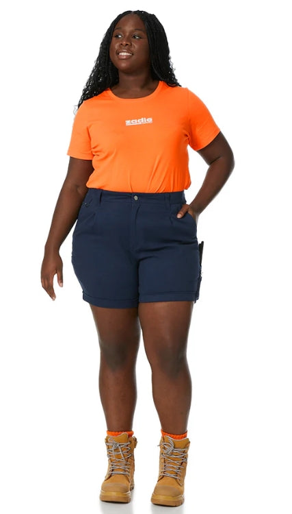Zadie Ladies High Waisted Workz Short - Z01S