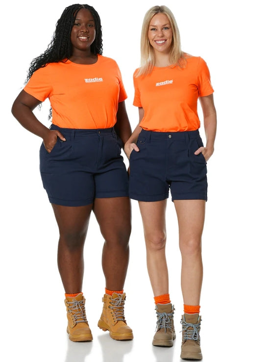 Zadie Ladies High Waisted Workz Short - Z01S