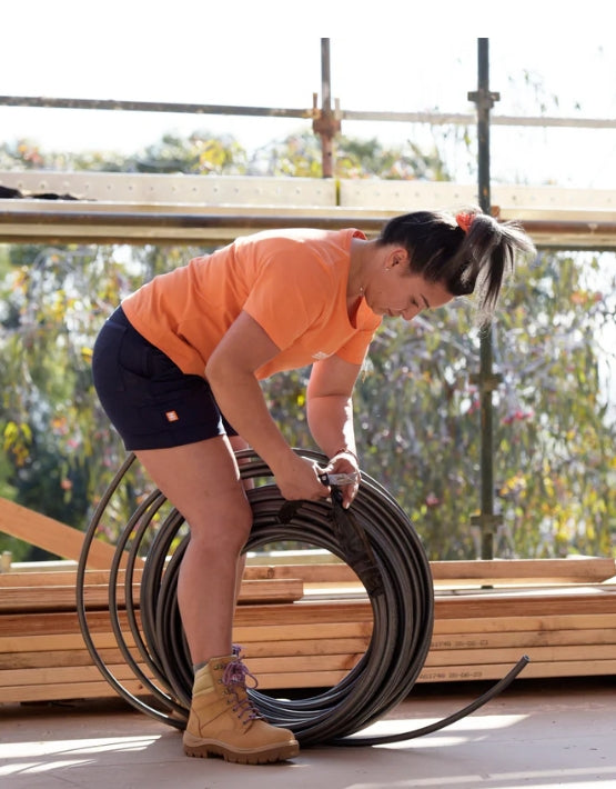 Zadie Ladies Mid Rise Middy Short - Z02S