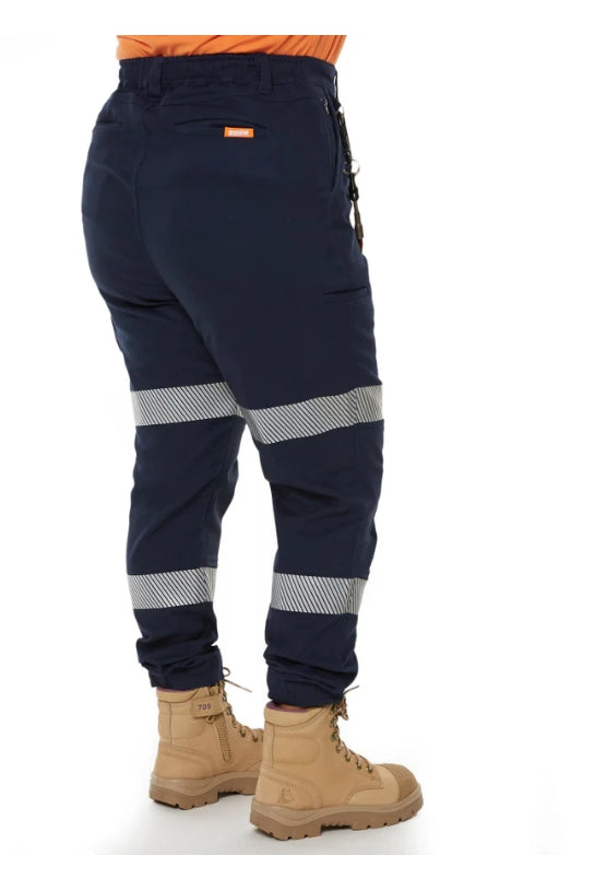 Zadie Ladies Workz High Waisted Reflective Pant - Z03P