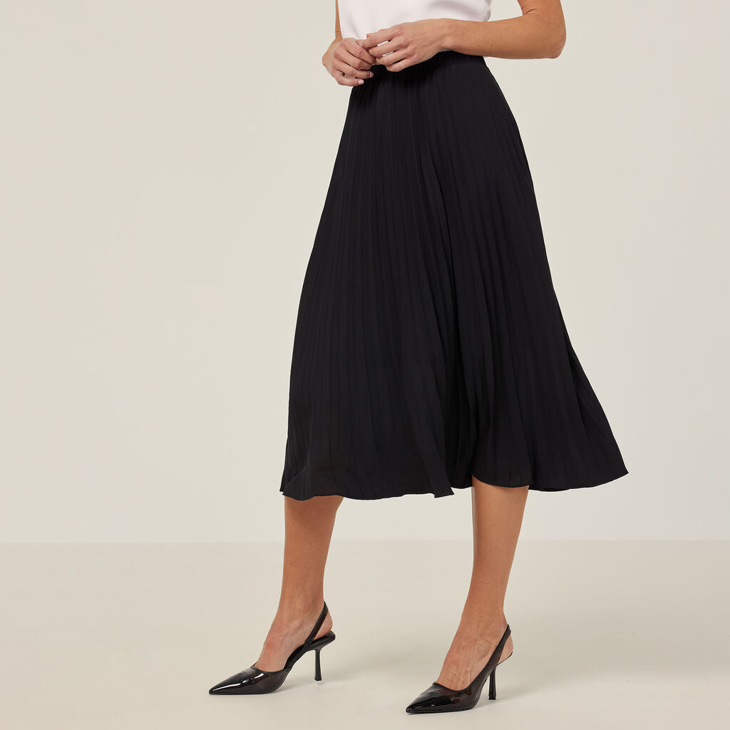 NNT Ladies Midi Pleated Skirt - CAT2R2