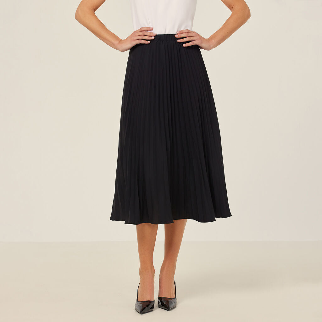 NNT Ladies Midi Pleated Skirt - CAT2R2