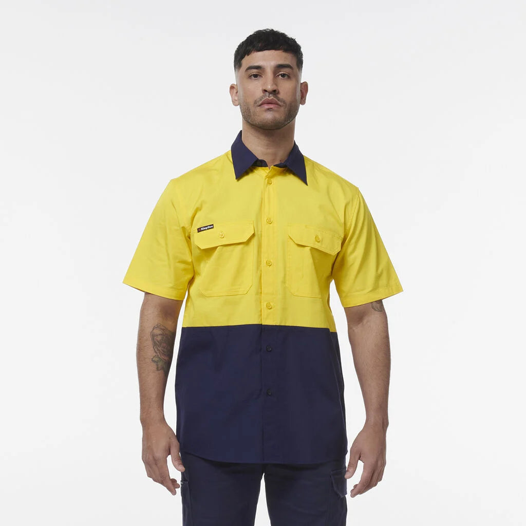 Work Cool Spliced Shirt SS K54008