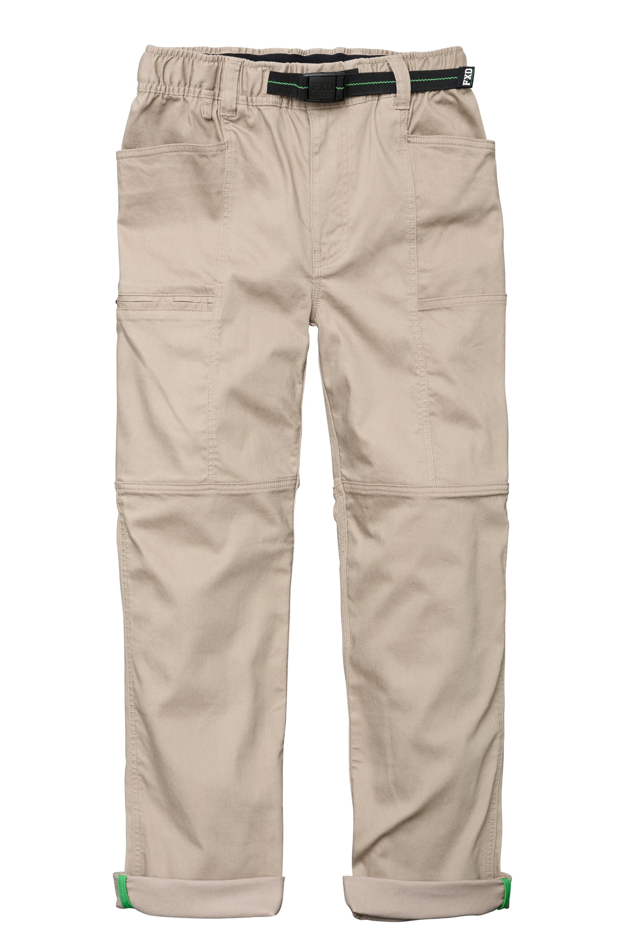 Vans Range Cargo Bone Brown Elastic Waist Pants