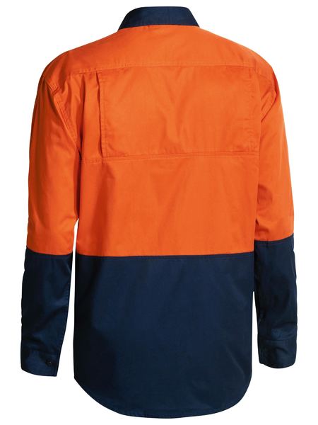 Bisley HiVis Cool Lightweight L/S Shirt - BS6895