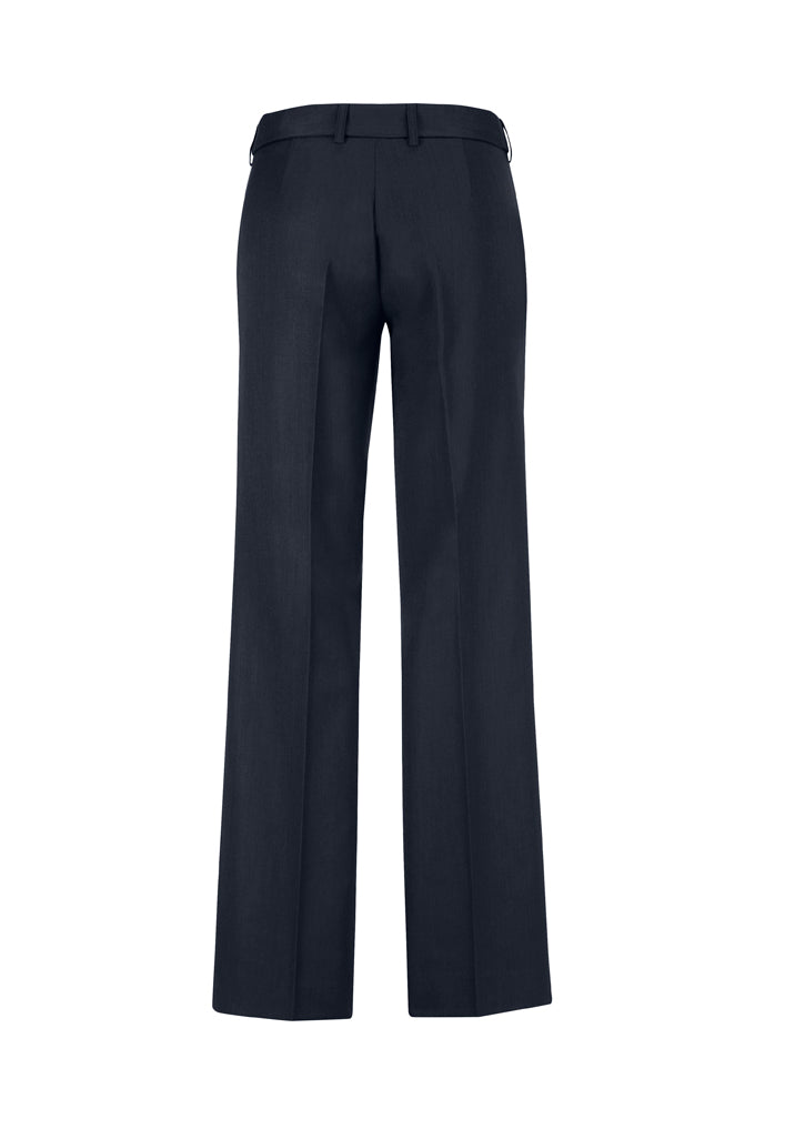 Biz Corporates Ladies Wool Blend Mid Rise Adjustable Pant - 14015