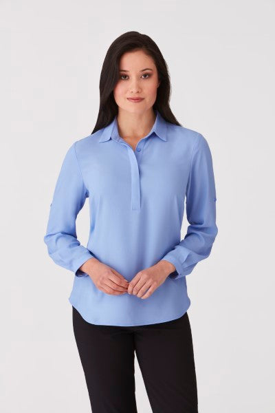 City Collection Ladies Meghan L/S Blouse - 2211