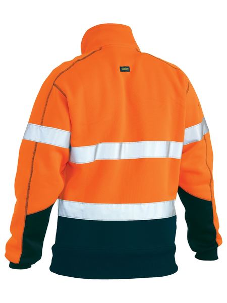 Bisley Taped HiVis Fleece Pullover - BK6989T