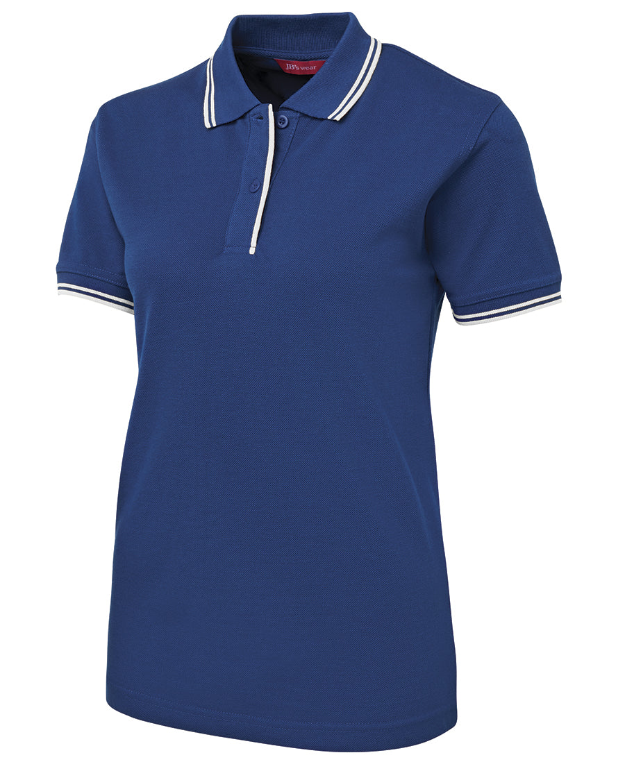 JBs Ladies Poly/Cotton Contrast Polo - 2LCP