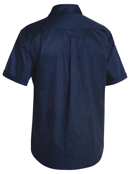 Bisley Closed Front Cotton Drill S/S Shirt - BSC1433