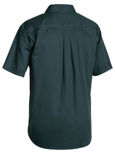 Bisley Closed Front Cotton Drill S/S Shirt - BSC1433