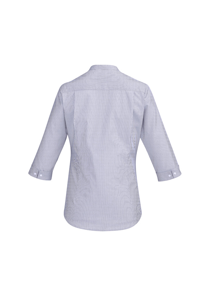 Biz Corporates Ladies Bordeaux 3/4 Sleeve Shirt