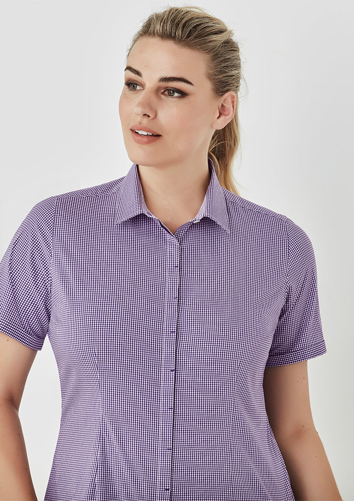 Biz Corporates Ladies Newport S/S Shirt - 42512