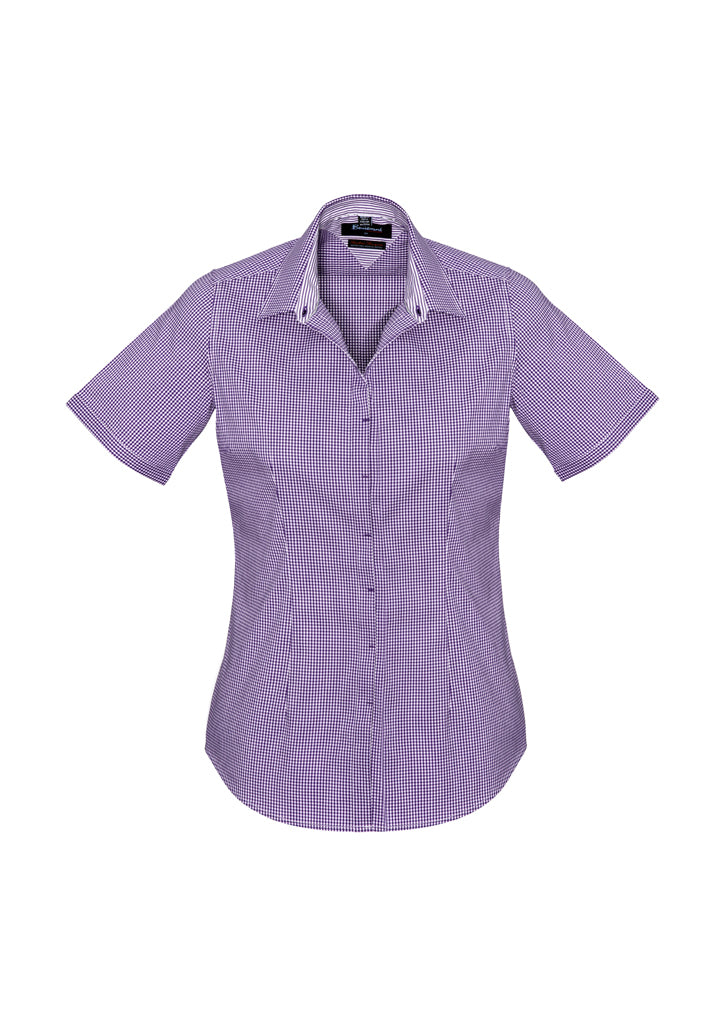 Biz Corporates Ladies Newport S/S Shirt - 42512