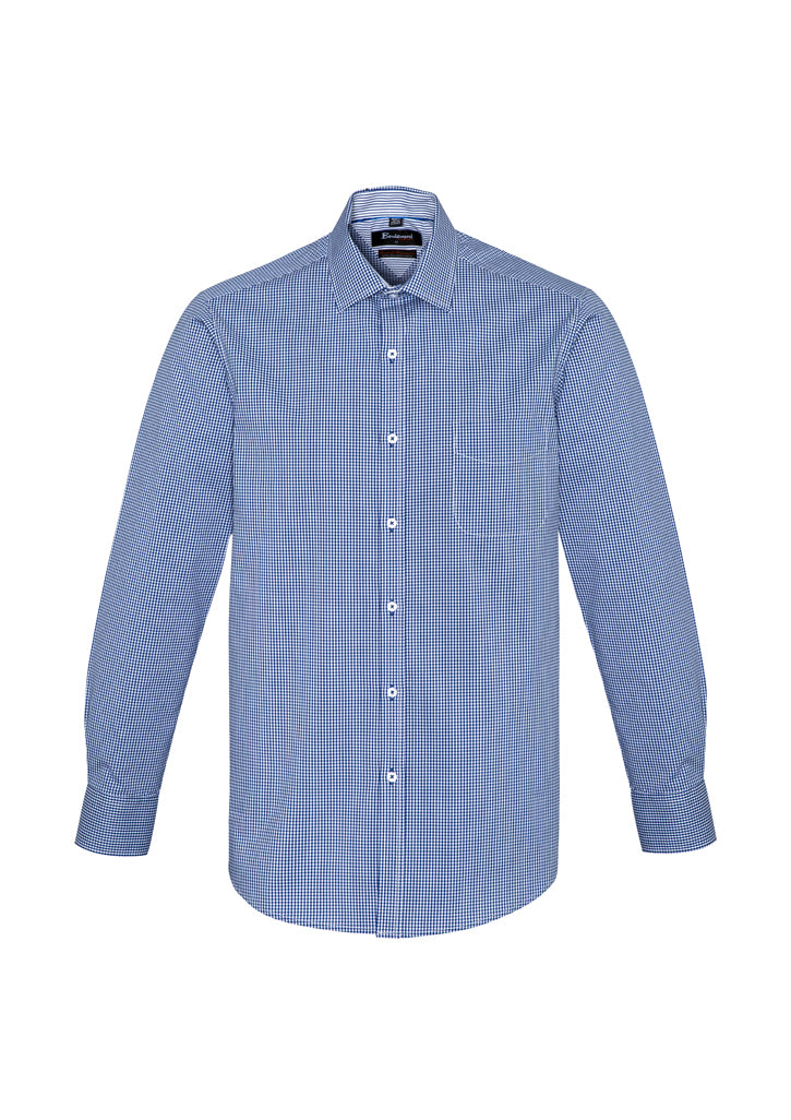 Biz Corporates Mens Newport L/S Shirt - 42520