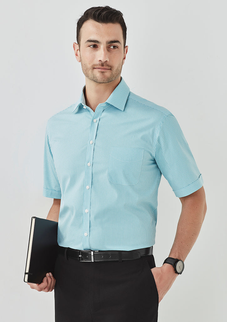 Biz Corporates Mens Newport S/S Shirt - 42522