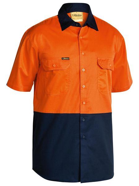 Bisley HiVis Cool Lightweight S/S Shirt - BS1895