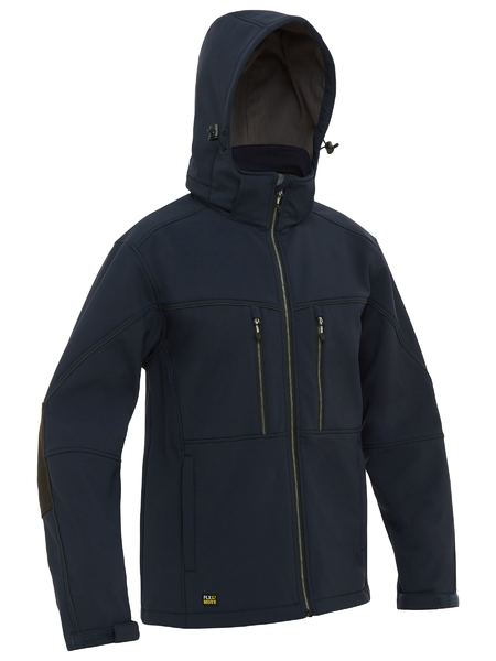 BISLEY FLX &amp; MOVE Hooded Soft Shell Jacket - BJ6570