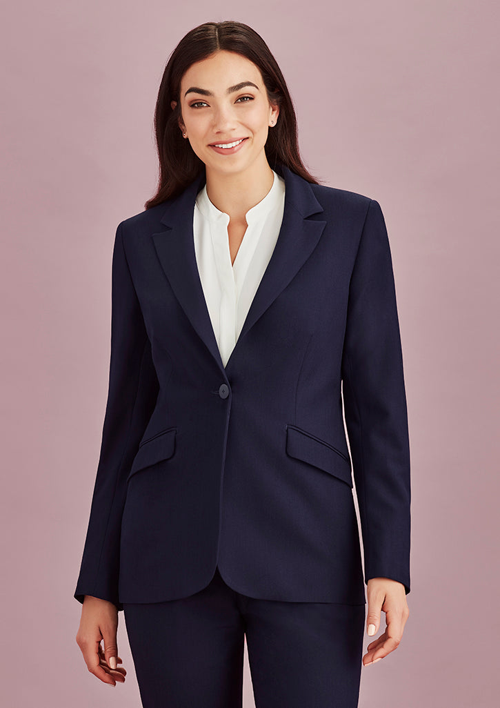 Ladies long clearance line blazer
