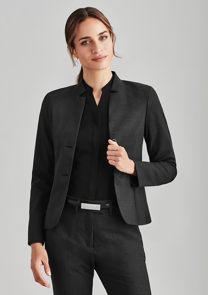 Biz Corporates Ladies Wool Blend Short Jacket - 64013