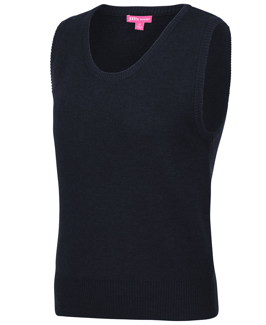 JBs Ladies Knitted Woolmix Vest - 6V1